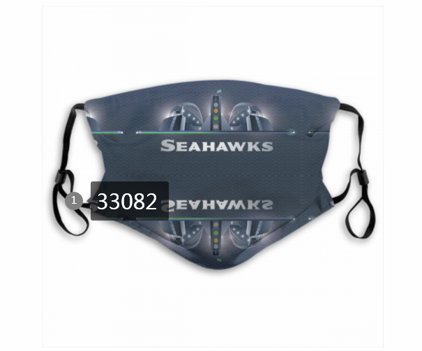 New 2021 NFL Seattle Seahawks #27 Dust mask with filter